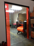 Low Cost Strip Curtain Door Kit - USDA / NSF Approved PVC Strips